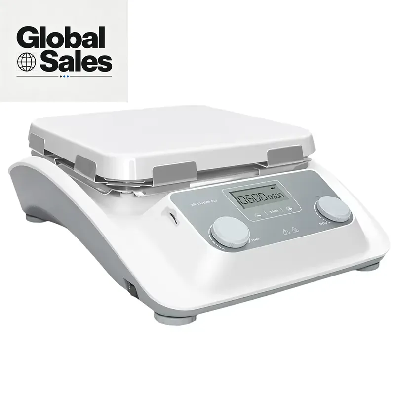 Lab Magnetic Stirrer Hot Plate - MS10-H500-Pro Placa Calefactora Magnética Digital con