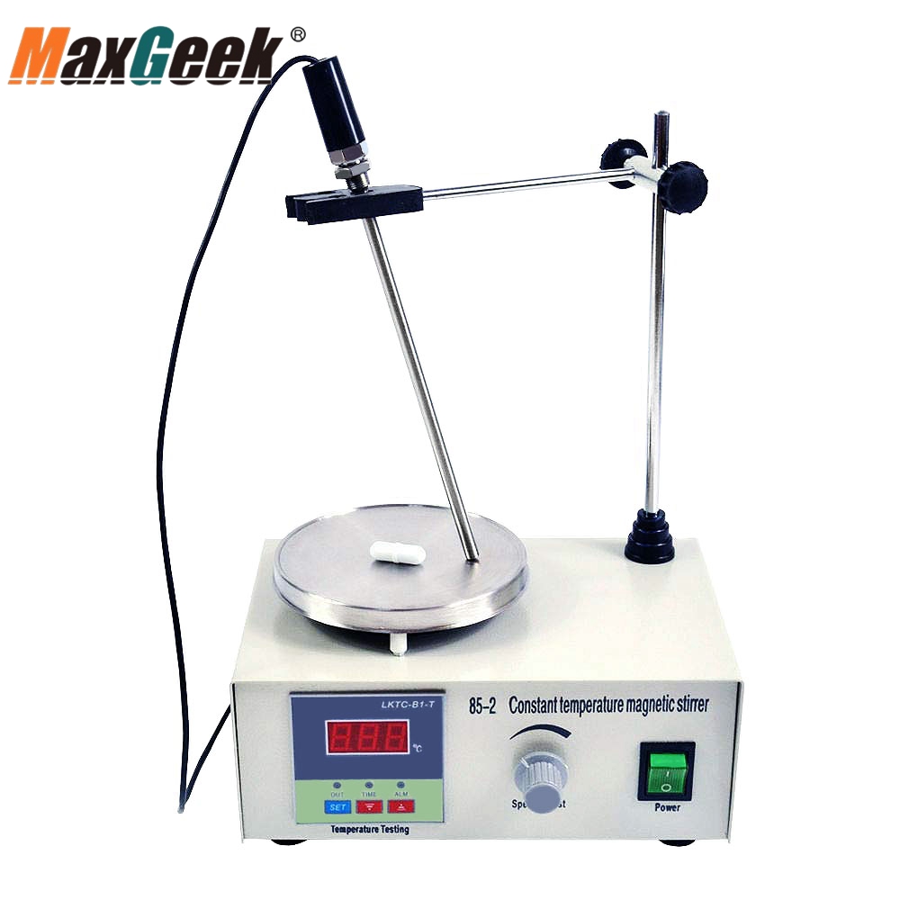 Lab Magnetic Stirrer Hot Plate - Maxgeek-agitador magnético de laboratorio, temperatura constante