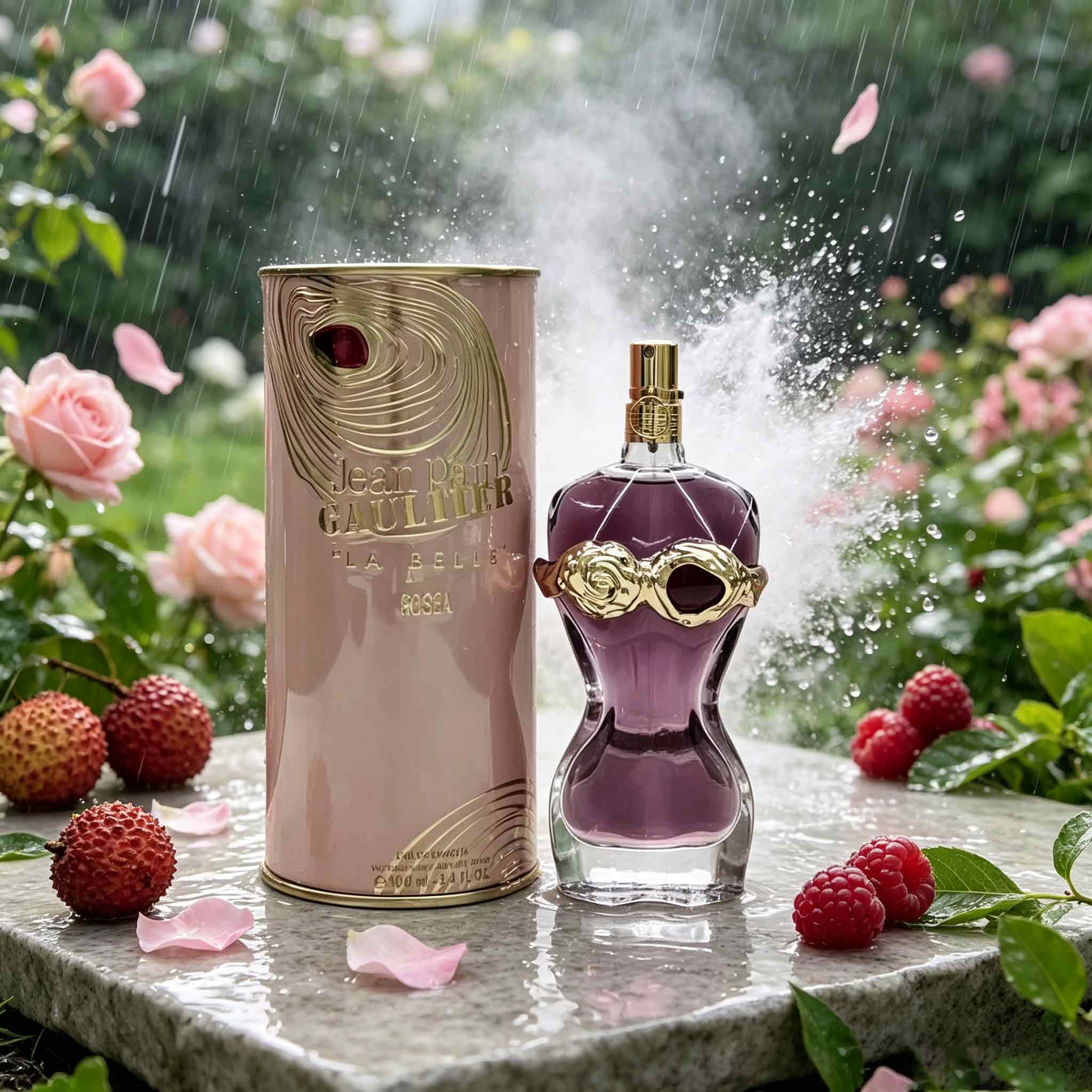 Packaging - Perfume La Belle Rosea en Caja