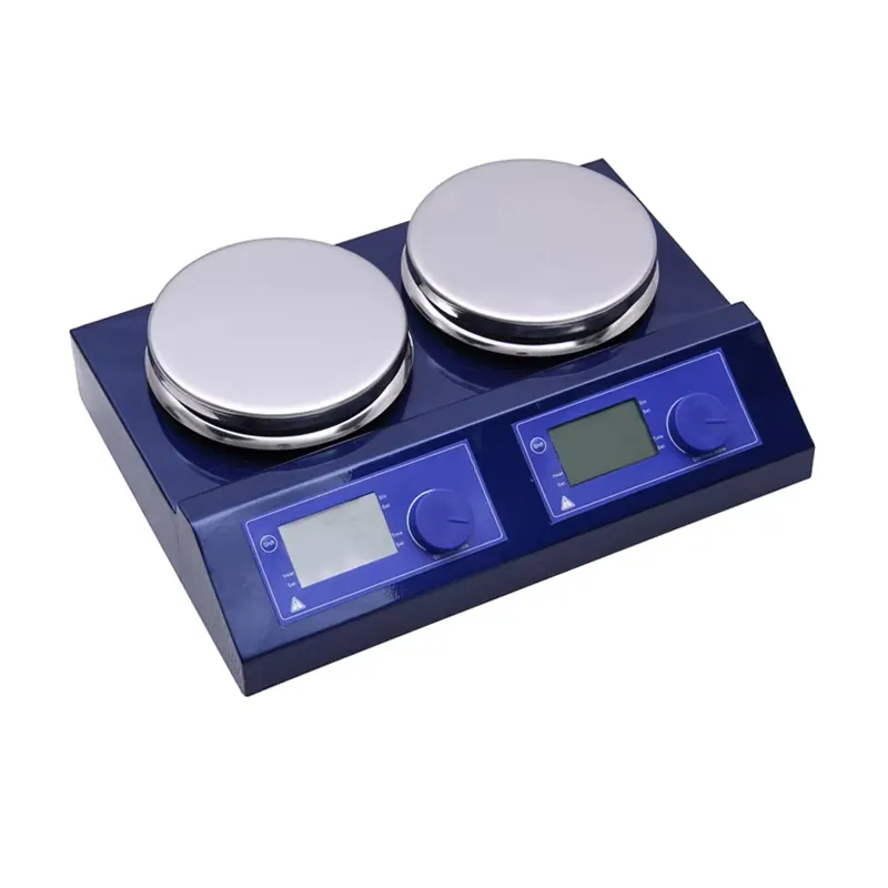 Lab Magnetic Stirrer Hot Plate - Agitador Magnético de Laboratorio de Dos