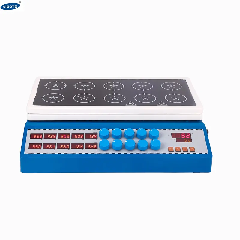 Agitador Magnético de 10 Posic - Lab Magnetic Stirrer Hot Plate reseña y precio