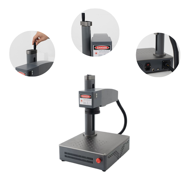 20W/30W/50W Mini máquina de ma - Fiber Laser Marking Machine 30W reseña y precio