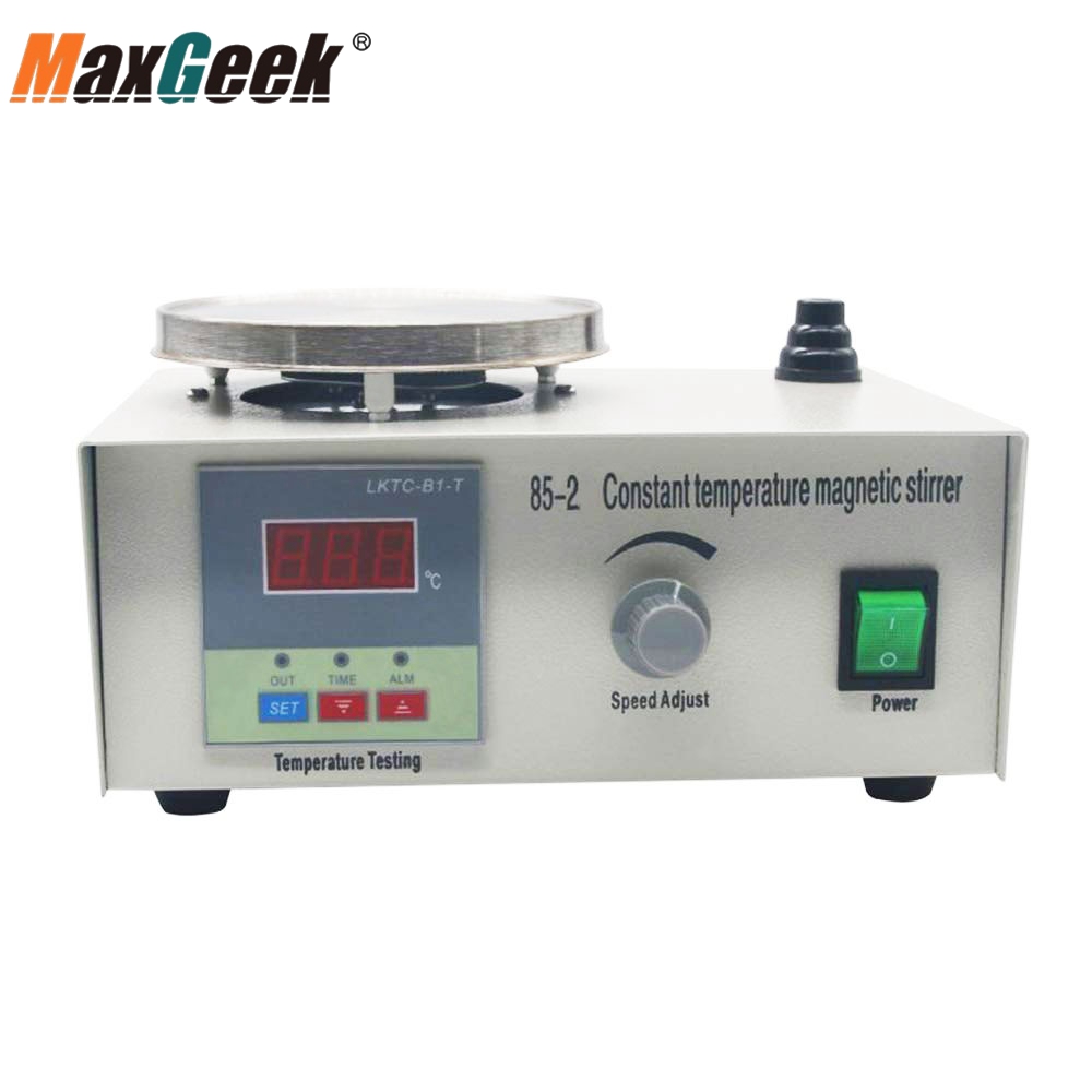 Maxgeek-agitador magnético de  - Lab Magnetic Stirrer Hot Plate reseña y precio