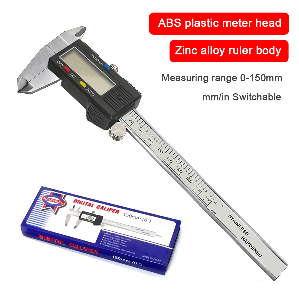 Calibrador Digital de Aleación - Digital Caliper 150Mm Stainless Steel reseña y precio