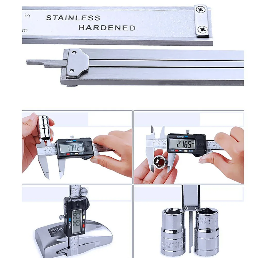 Calibrador Vernier Digital de  - Digital Caliper 150Mm Stainless Steel reseña y precio