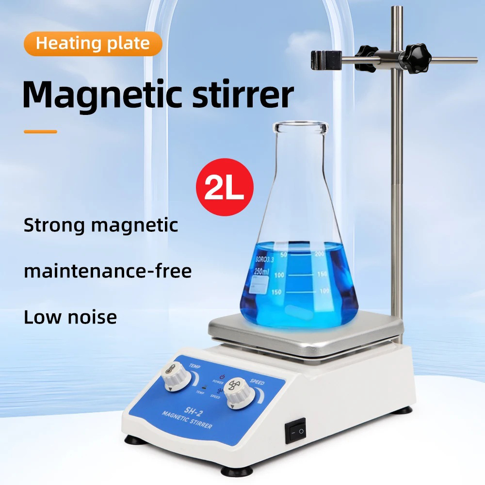 Nuevo Agitador Magnético con C - Lab Magnetic Stirrer Hot Plate reseña y precio