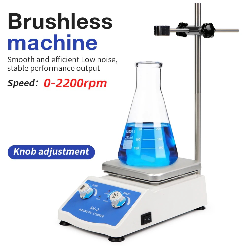 Nuevo Agitador Magnético con C - Lab Magnetic Stirrer Hot Plate reseña y precio