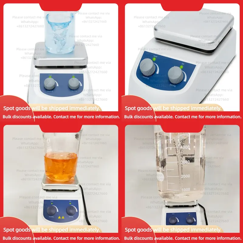 Equipo de laboratorio, agitado - Lab Magnetic Stirrer Hot Plate reseña y precio