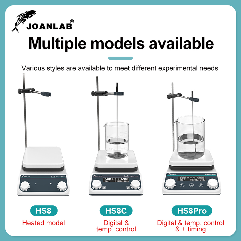 JOANLAB Agitador magnético Pla - Lab Magnetic Stirrer Hot Plate reseña y precio