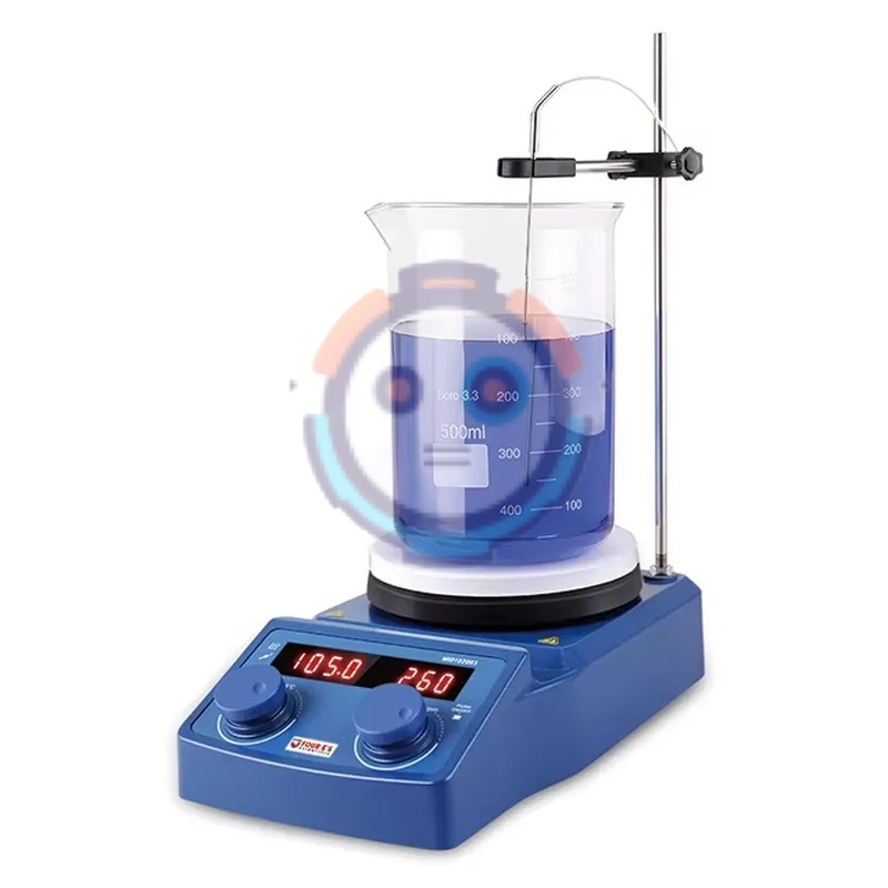 Pantalla de Diodo Emisor de Lu - Lab Magnetic Stirrer Hot Plate reseña y precio