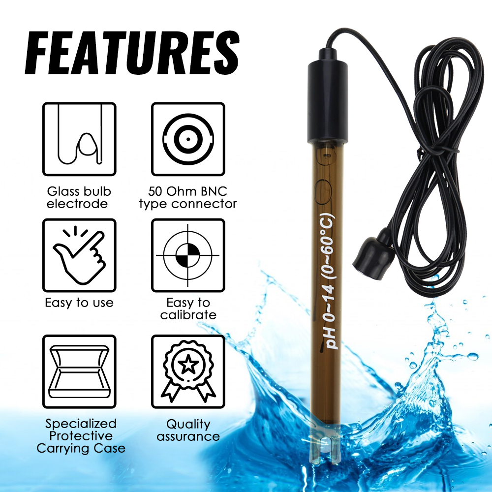 Medidor de Ph, sonda de PH par - Ph Meter Digital Water Tester reseña y precio