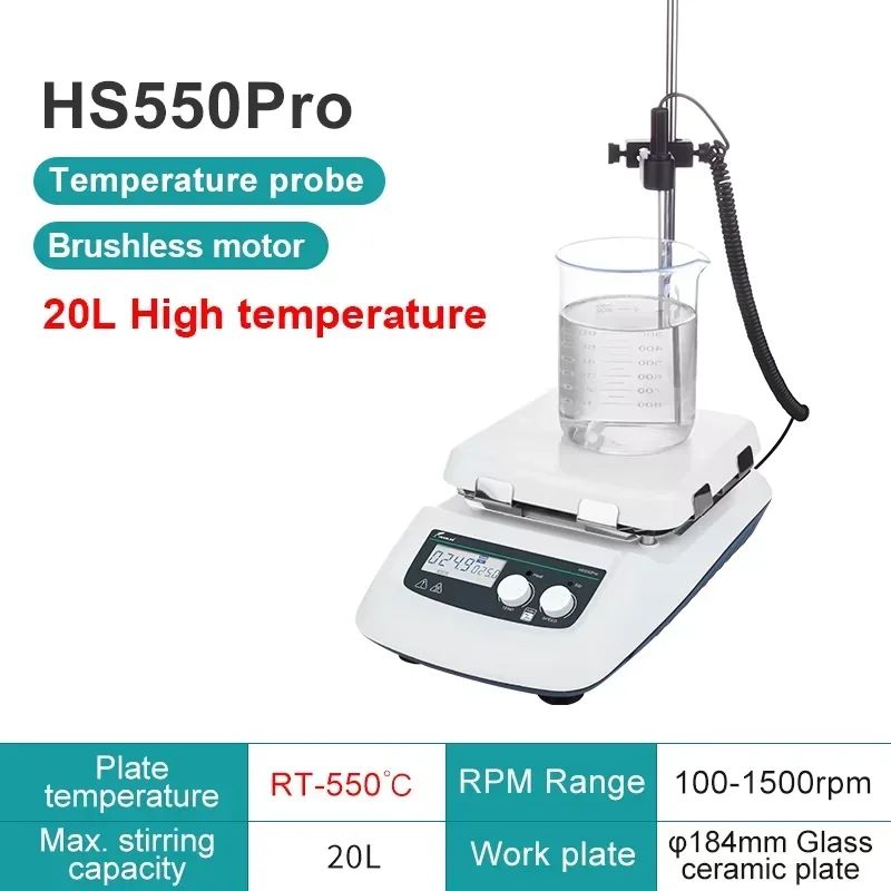 Agitador Magnético con Placa C - Lab Magnetic Stirrer Hot Plate reseña y precio