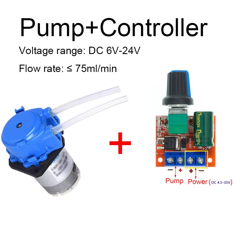 Bomba peristáltica pequeña y a - Mini Peristaltic Pump 12V reseña y precio